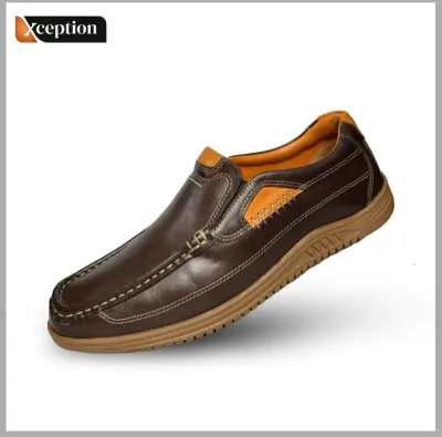 Genuine Bull Leather Casusl Shoes